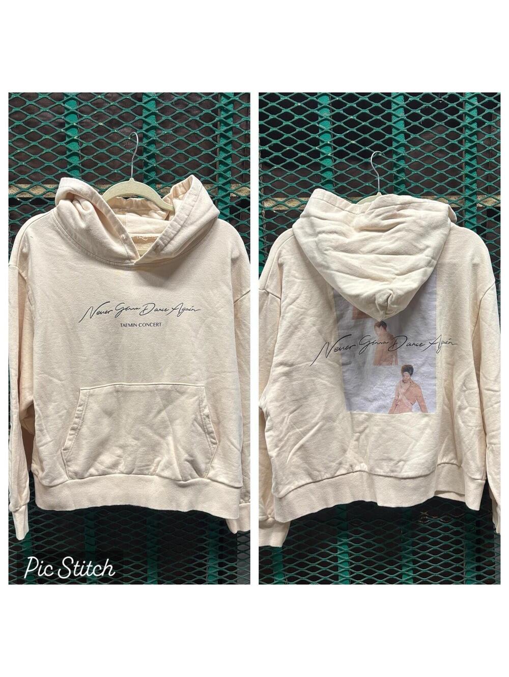 Official TAEMIN K-POP Beyond LIVE Hoodie Never Gonna Dance Again N.G.D.A OSFA